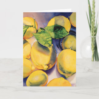 Carte Fabrication de la limonade