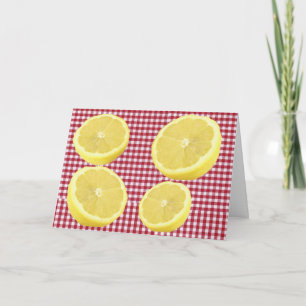 Carte Fabriquer des citrons de limonade