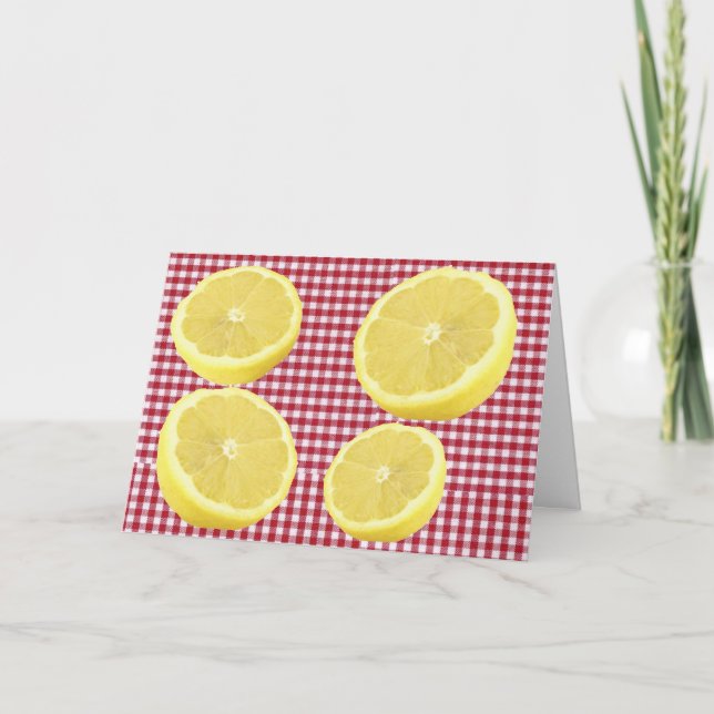 Carte Fabriquer des citrons de limonade (Devant)