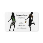 Carte fabuleuse de commerce de détail de mode