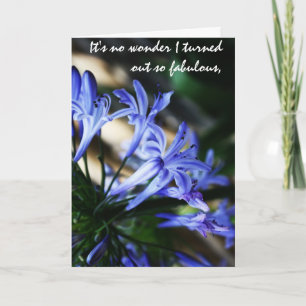 Carte fabuleuse de jour de mères de fils