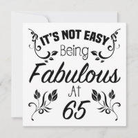 Fabuleux 65e anniversaire
