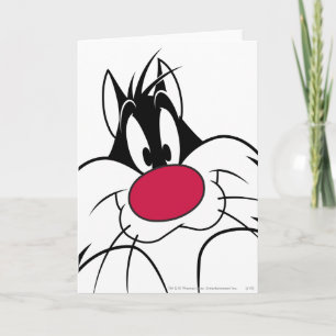 Carte Face de nez rouge SYLVESTER™