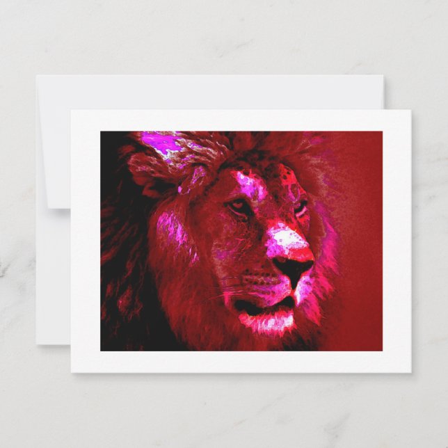 Carte Face du lion (Devant)