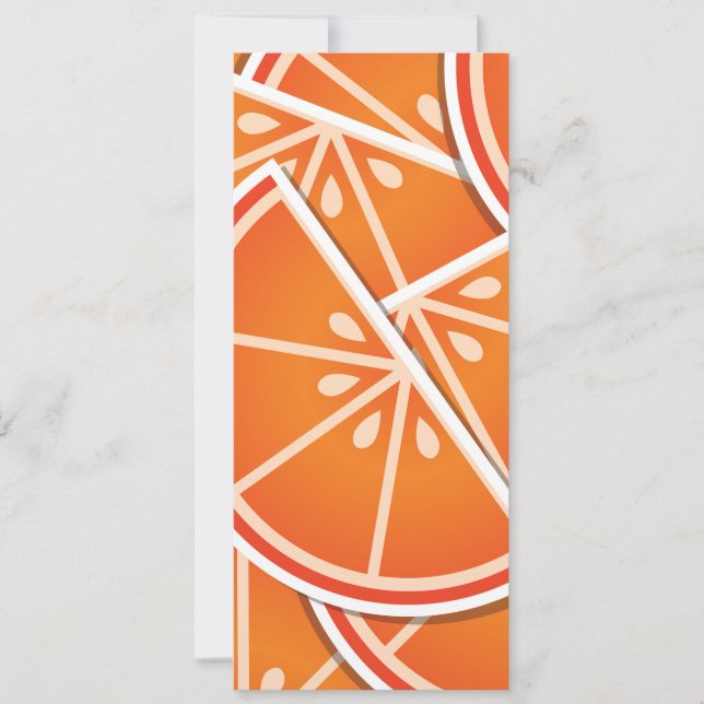 Carte Fâcheux coins orange sang (Devant)