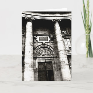 Carte Faculté de droit Facade