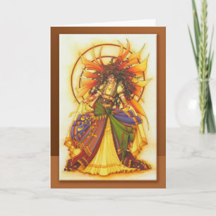 Carte Faery gitan de danseur par Teri Rosario