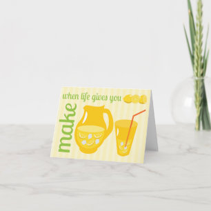 Carte Faire de la citronnelle