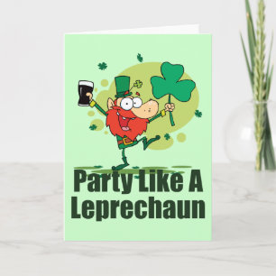 Carte Faire la fête comme un lutin