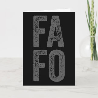 Carte Faire le con, Découvrir
