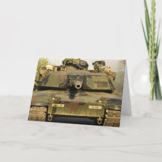 Carte Faire ma journée M1A1Abrams MBT