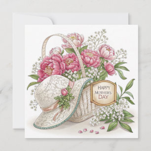 Carte Faire-part Appartement Pink Peony