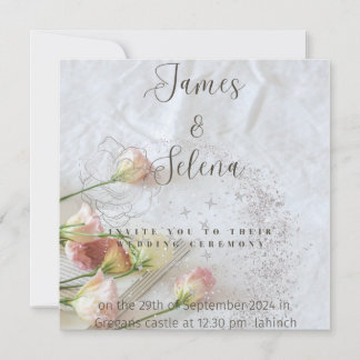 carte faire-part de mariage