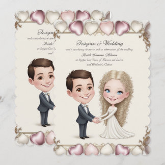 carte faire-part de mariage