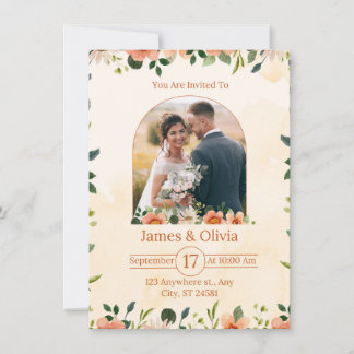Carte faire-part de mariage