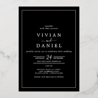 Carte faire-part de mariage