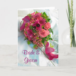 Carte Faire-part de mariage Bouquet