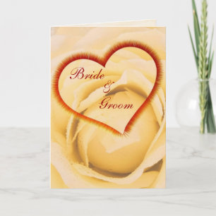 Carte Faire-part de mariage Coeur