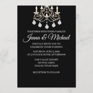 Carte Faire-part de mariage Diamond