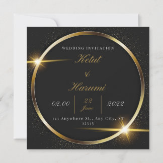Carte Faire-part de mariage simple et élégante