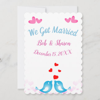 Carte Faire-part Mariage Pour Juste Marié