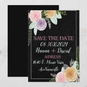 Carte Faire-part plat