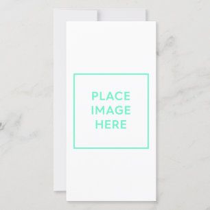 Carte Faire-part plat de 8 po x 4 po