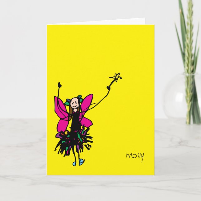 Carte Fairy Ballerina (Devant)