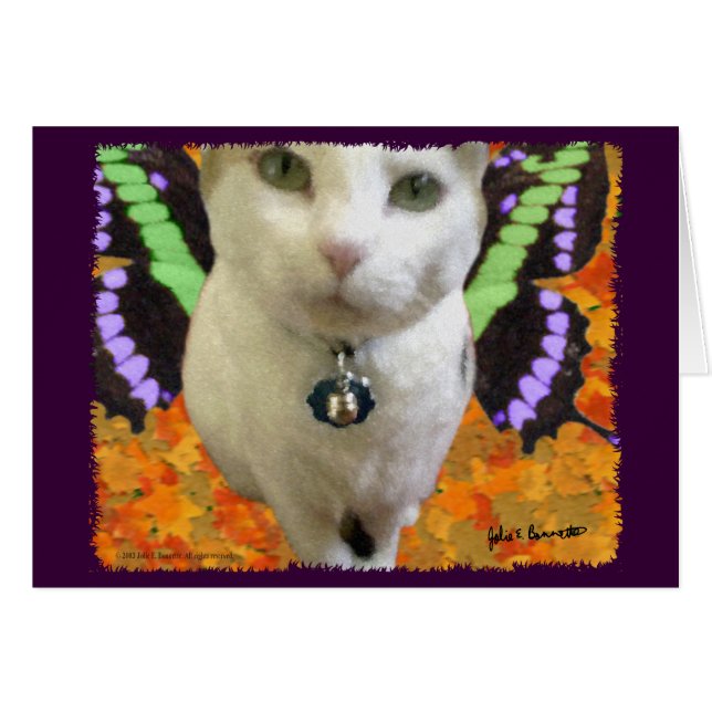 Carte Fairy Cat (Devant horizontal)