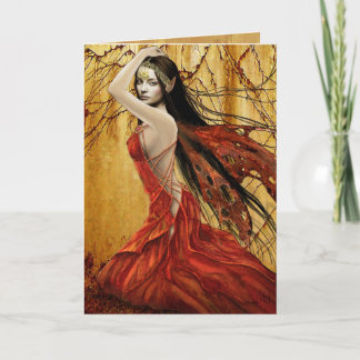 Carte Fairy d'automne