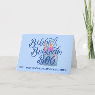 Carte Fairy Godmère - Bibbidi Bobbidi Boo