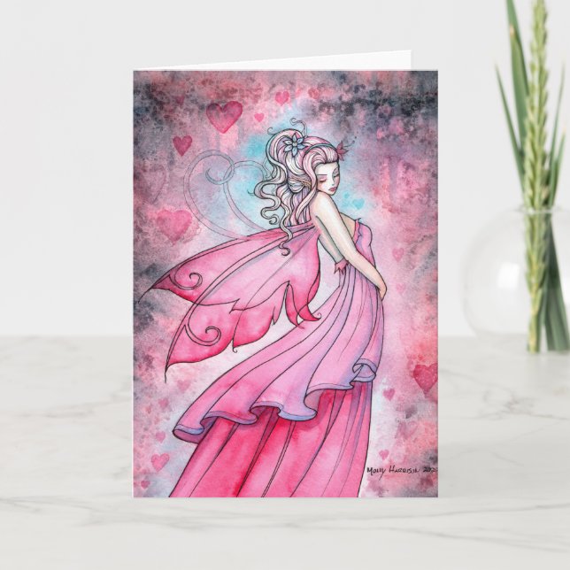 Carte Fairy of Love Imaginaire Art de Molly Harrison (Devant)