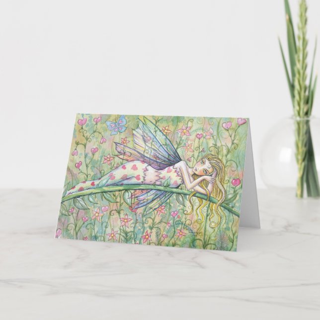 Carte Fairy Valentine par Molly Harrison (Devant)