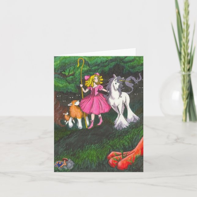 Carte Fairytale World - BLANK (Devant)