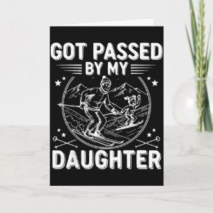 Carte Fais Pédaler Ma Fille Drôle De Ski _24