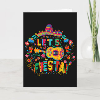 Carte Faisons la Fête 5 Cinco De Mayo Pour les Femmes le