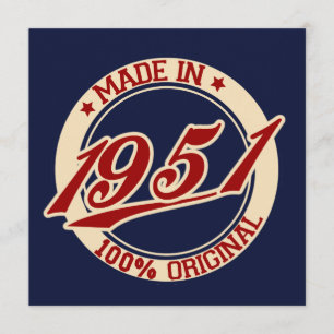 Carte Fait En 1951
