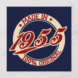 Carte Fait En 1955