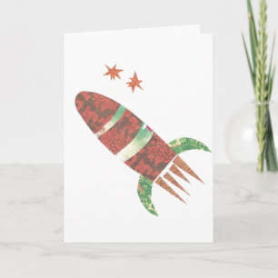 Carte faite sur commande de message de Rocket de