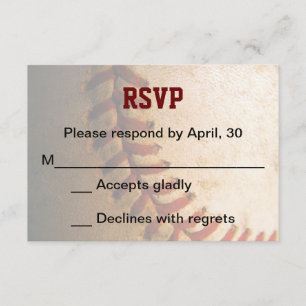 Carte faite sur commande de Mitzvah RSVP de barre