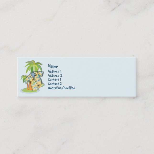 Carte faite sur commande de profil de chemise (Devant)