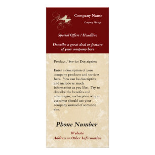 Carte faite sur commande de support, papillon