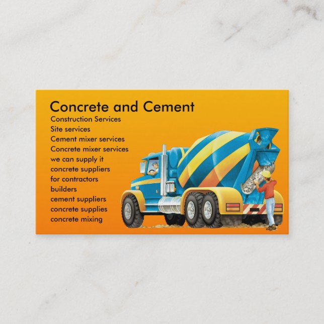 Carte faite sur commande d'entreprise de (Devant)