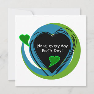 Carte Faites chaque jour de la terre de jour