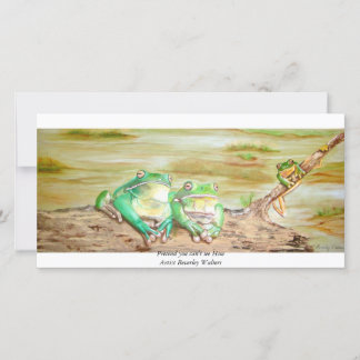 Carte Faites comme si vous ne pouviez pas le voir...