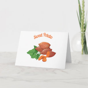 Carte Faites cuire un jour de patate douce - jour