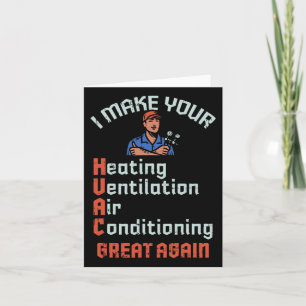Carte Faites de votre Hvac une grande réussite Technicie