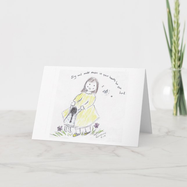 Carte Faites la musique (Devant)