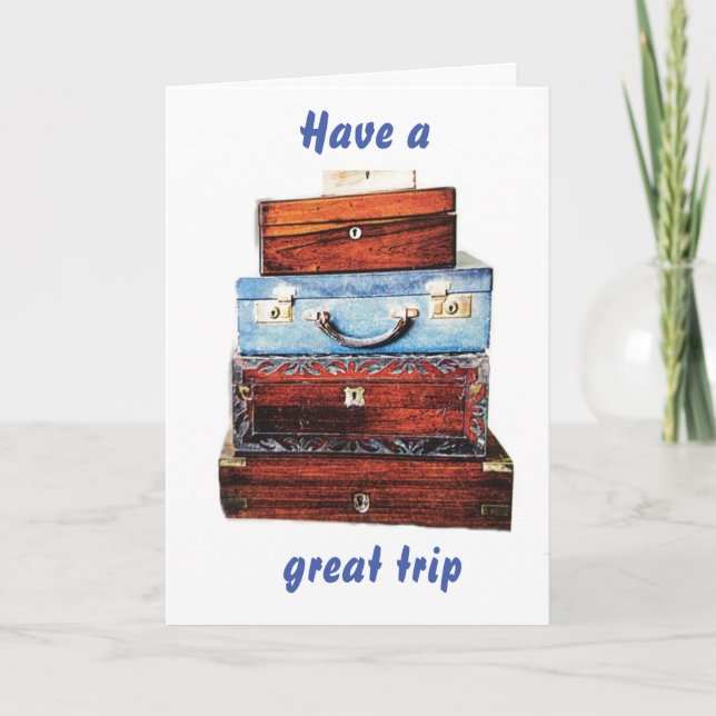 CARTE FAITES UN "GRAND VOYAGE", QUEL QUE SOIT L'ENDROIT  (Devant)