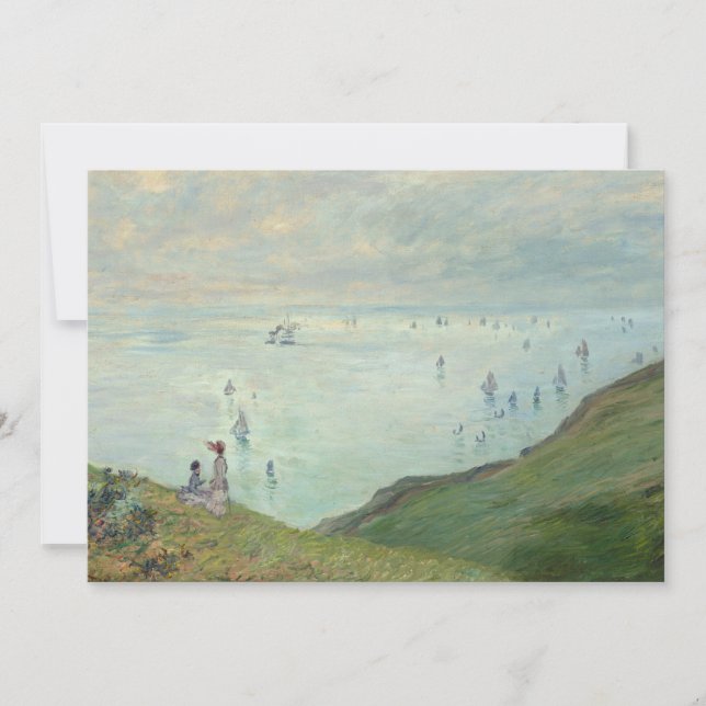 Carte Falaises à Pourville | CLAUDE MONET (Devant)